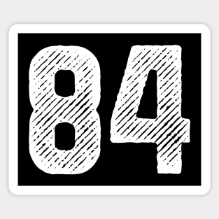 Eighty Four 84 Sticker